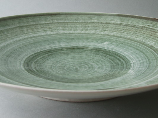 large shallow bowl