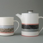 decorated teapot
