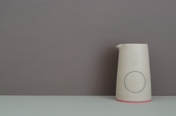 unglazed pourer by James and Tilla Waters