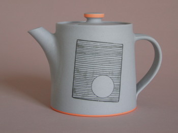 unglazed teapot by James and Tilla Waters