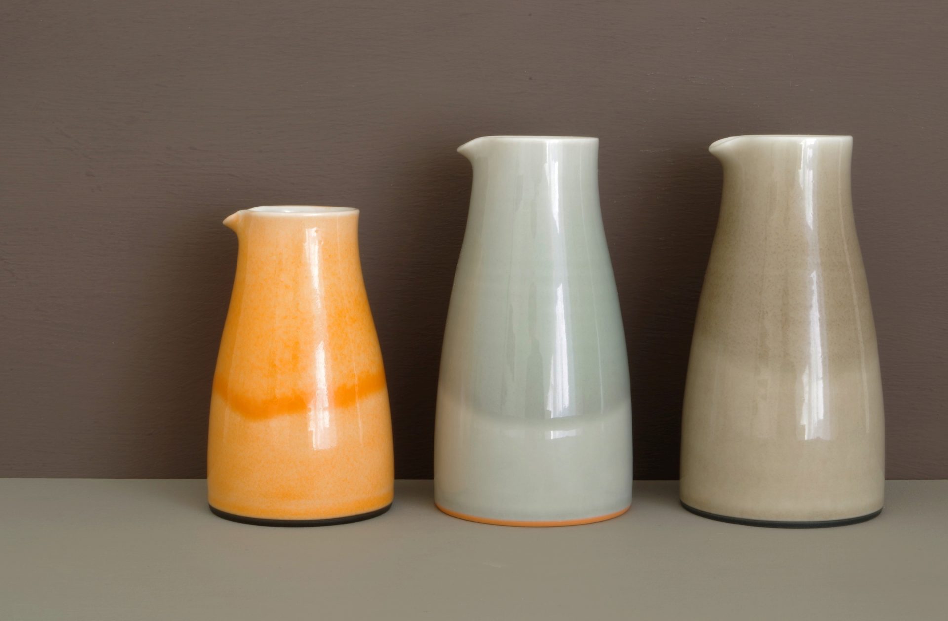 plain pourers by James and Tilla Waters