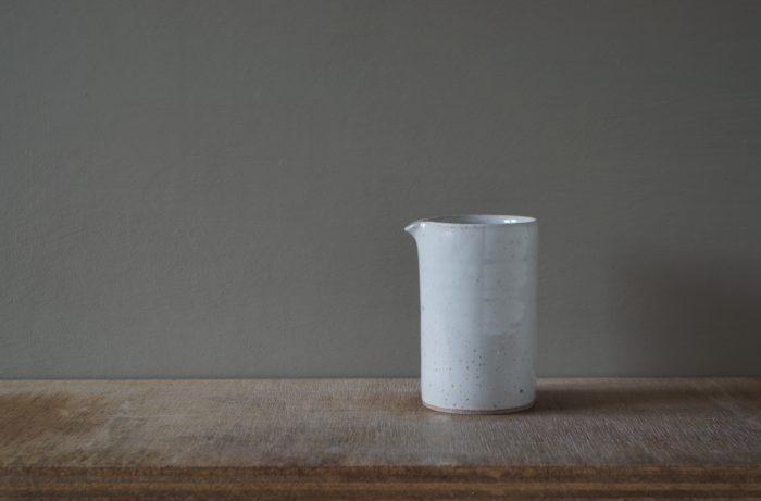 small white pourer by James and Tilla Waters