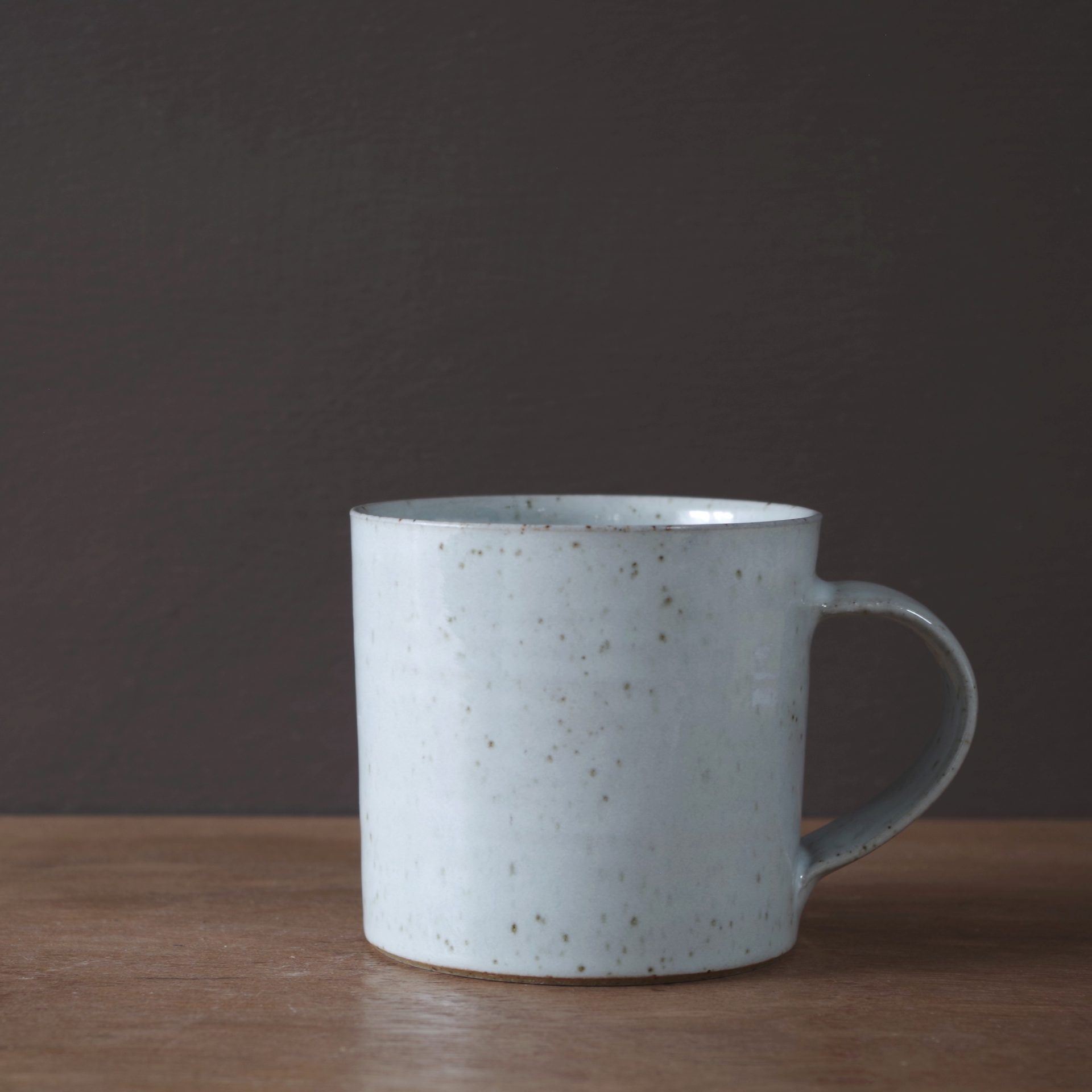 white "square" mug