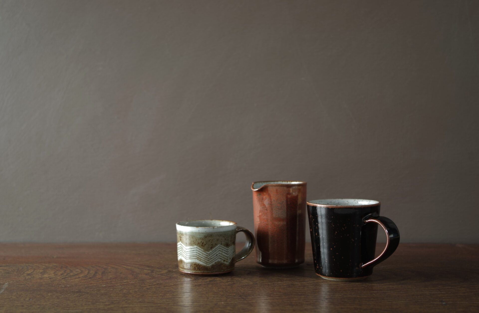 tenmoku flared coffee cup - Image 4