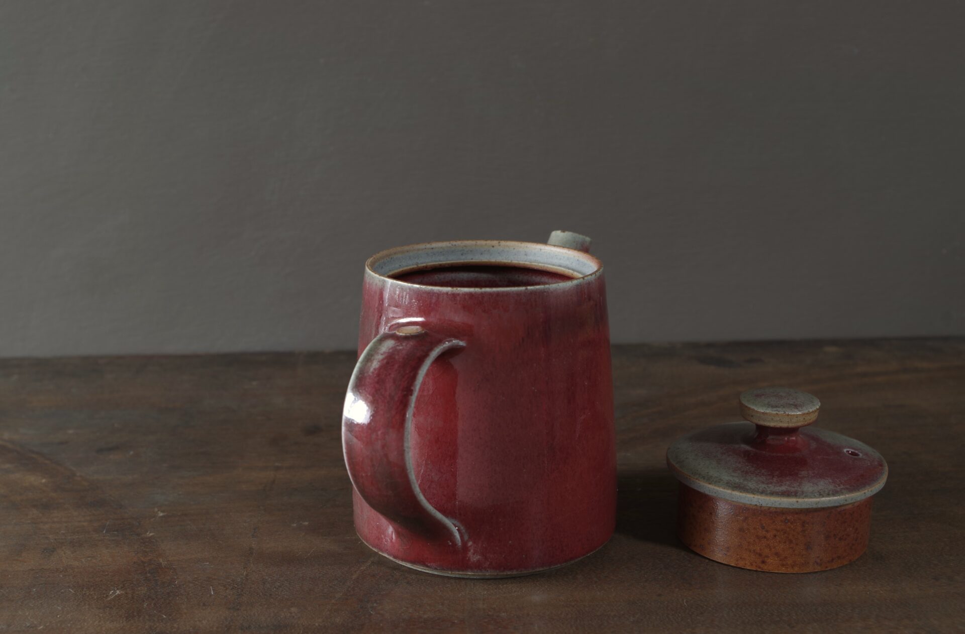 small red teapot (550ml) - Image 4