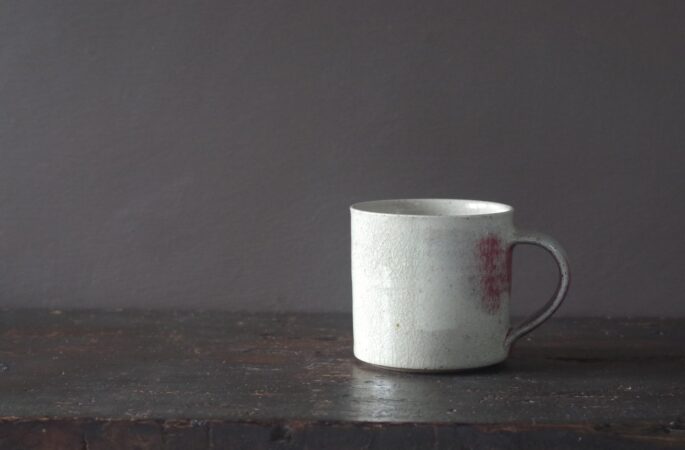 slightly red "square" mug